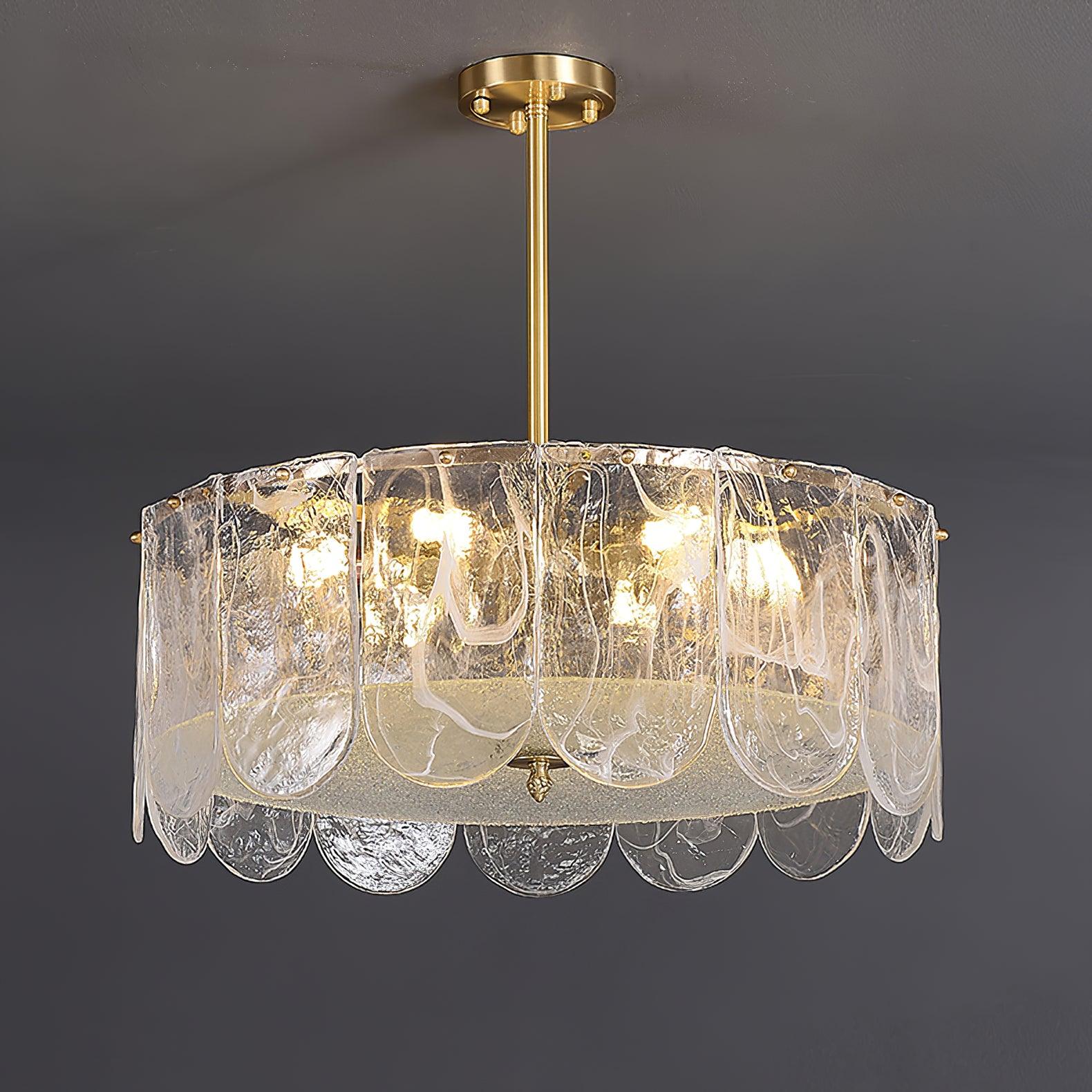 Traditional Classic Glass Chandelier - Blowlighting