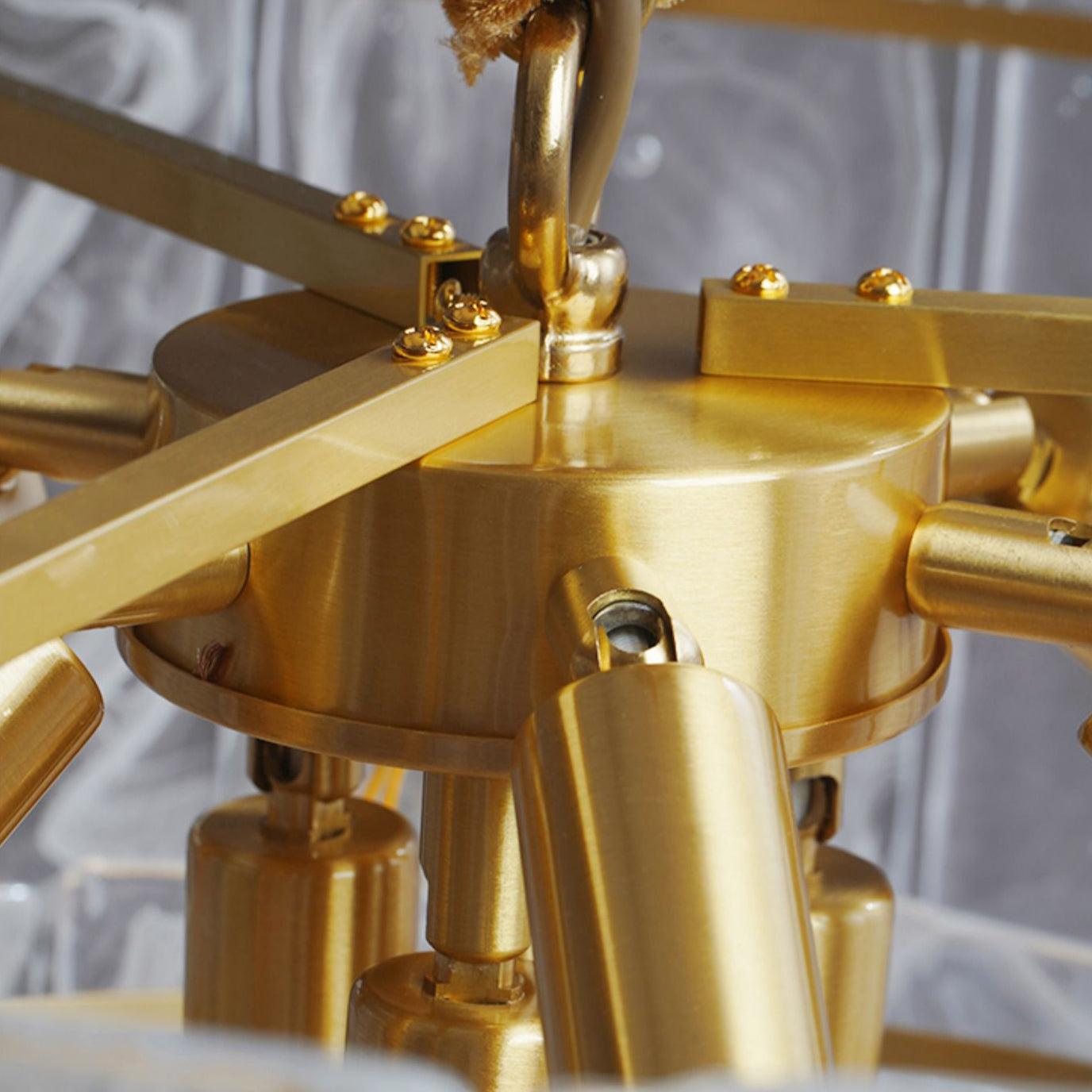 Traditional Classic Glass Chandelier - Blowlighting