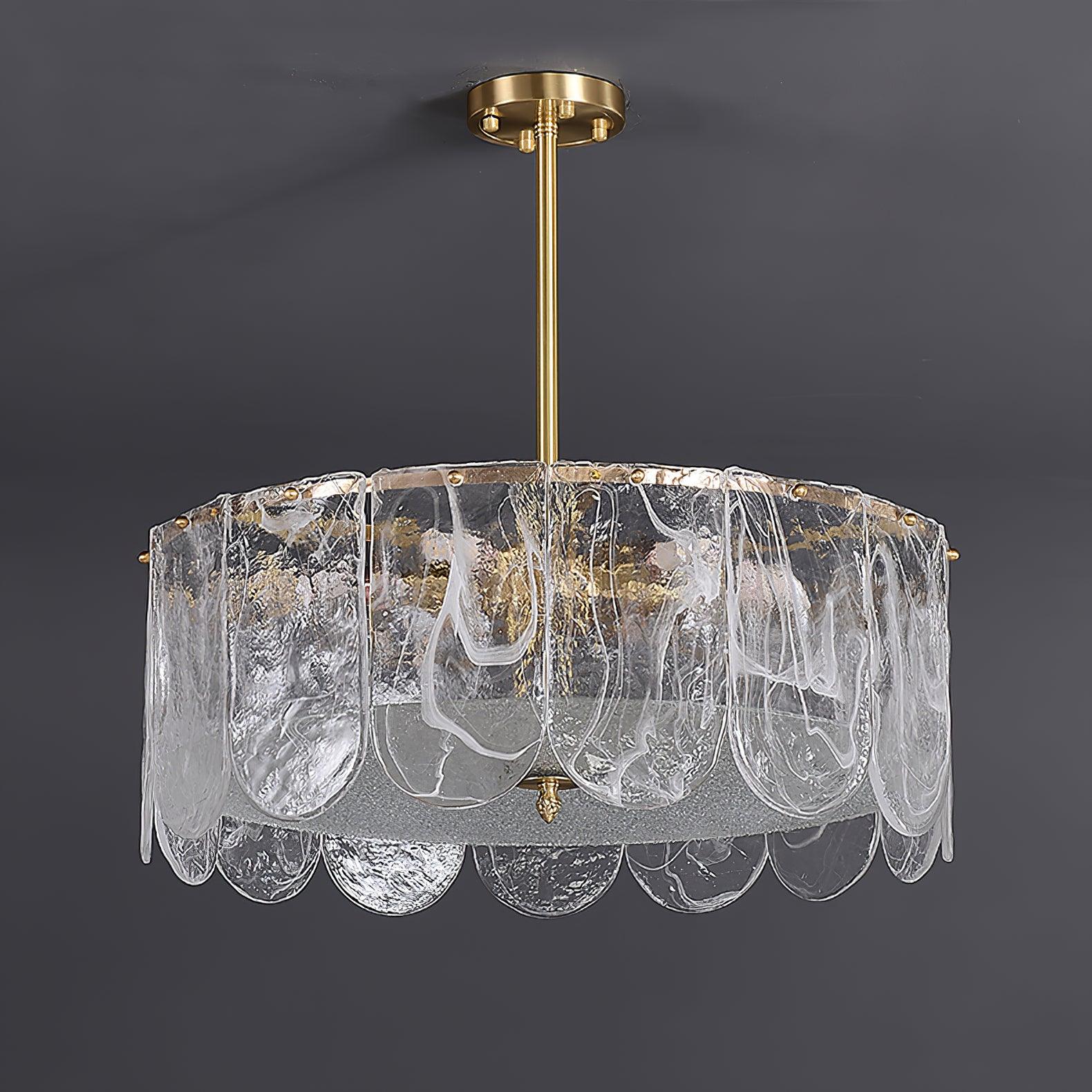 Traditional Classic Glass Chandelier - Blowlighting
