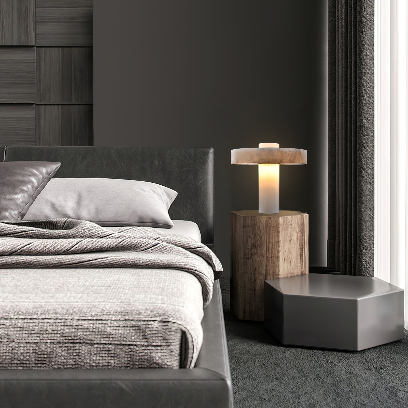 Tramonto Table Lamp - Lamp Copper