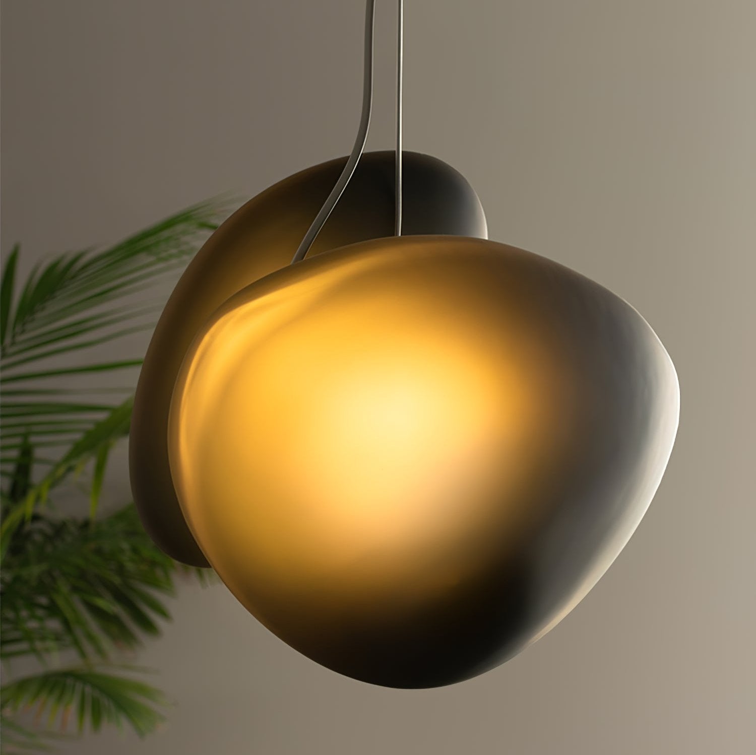 Translucent Frosted Glass Pendant Light - Blowlighting