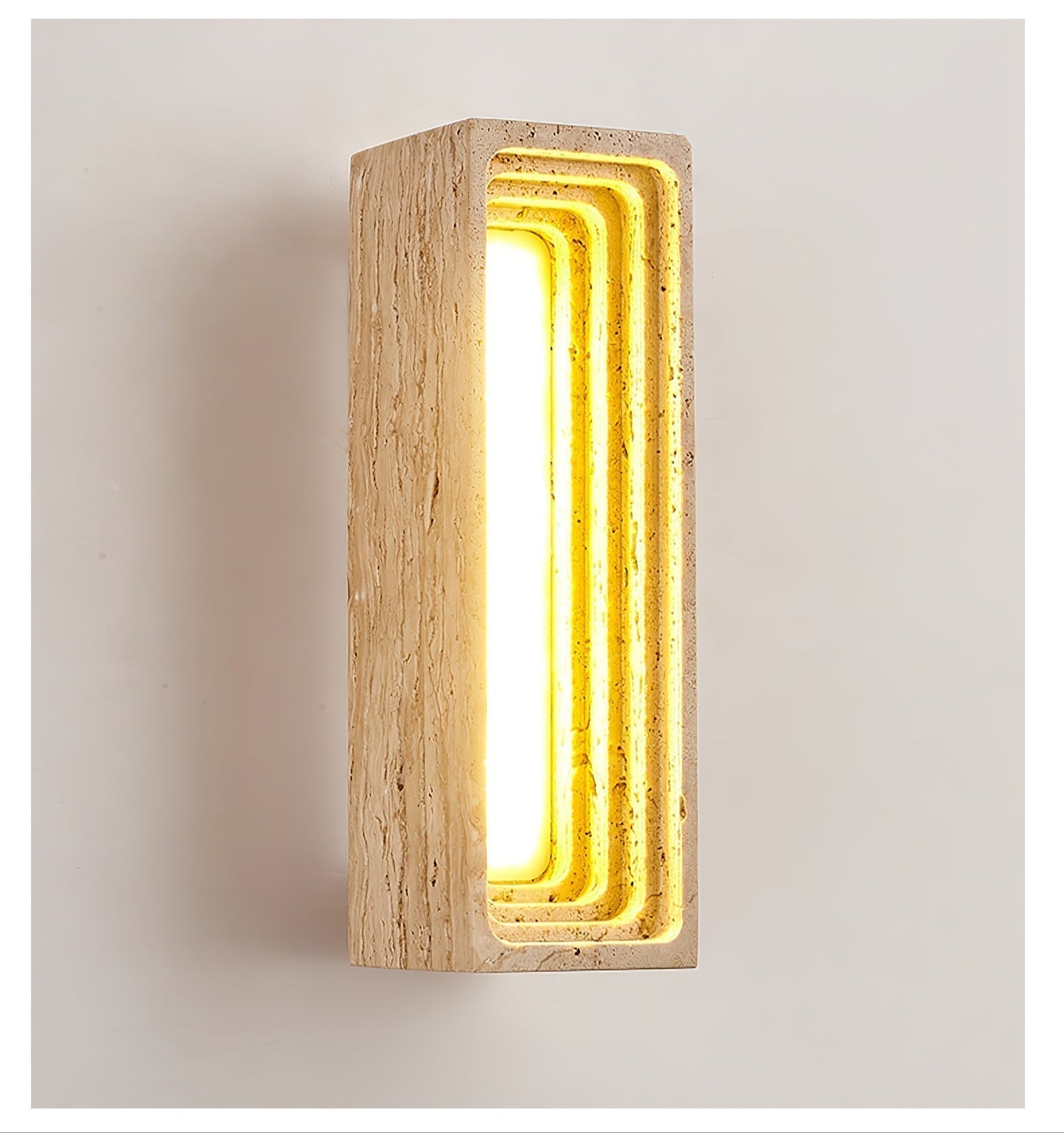Atheila Travertine Wall Light - Neutralighting