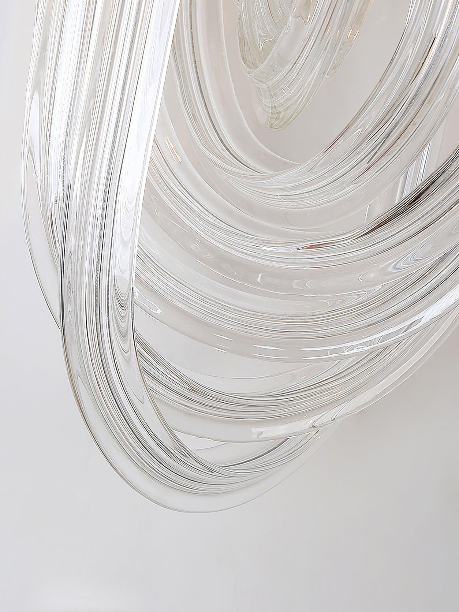 Aurora Wall Lamp Trevi Murano Glass Gold Modern Luxury - Neutralighting