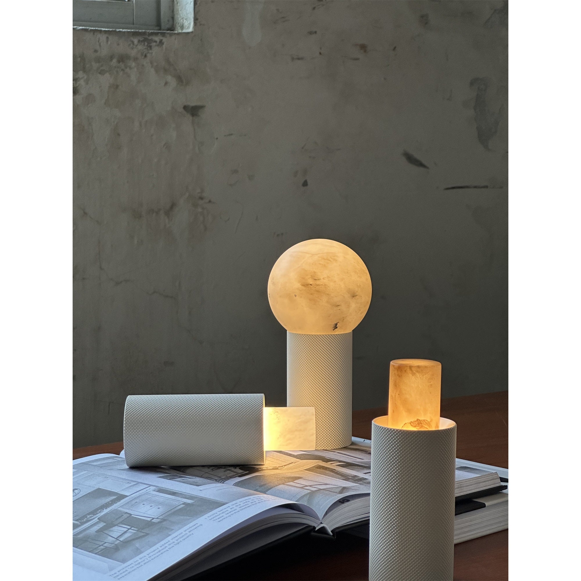 Tribeca USB Table Lamp (Built-in Battery) - Lamp Copper