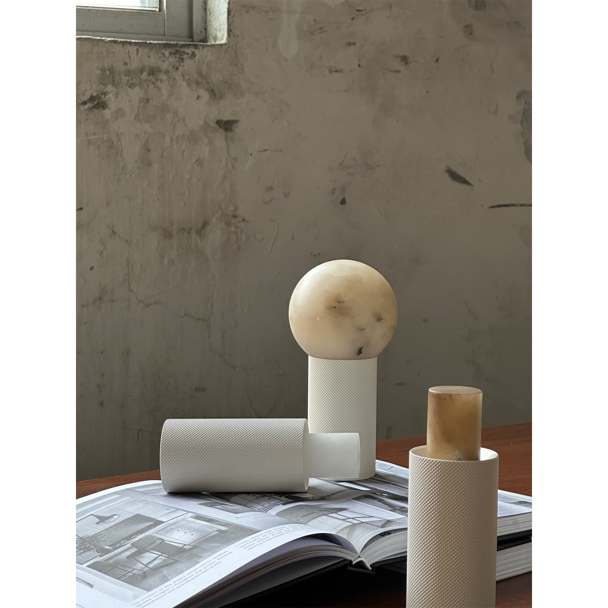 Tribeca USB Table Lamp (Built-in Battery) - Lamp Copper