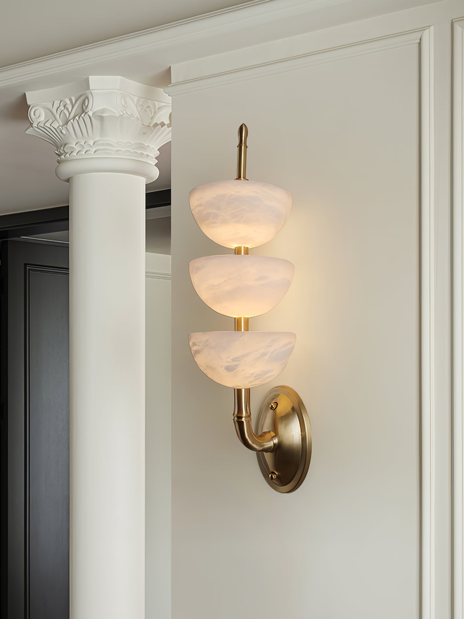 Ulmiraris Alabaster Wall Light - Neutralighting