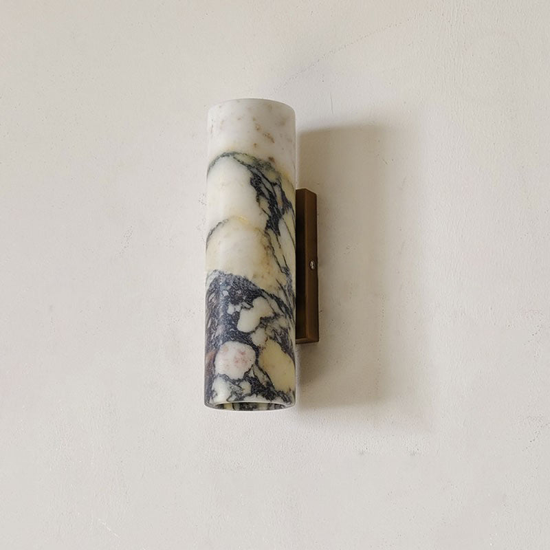 Avi Lampada da Parete Cylindrica in Marmo di Lusso