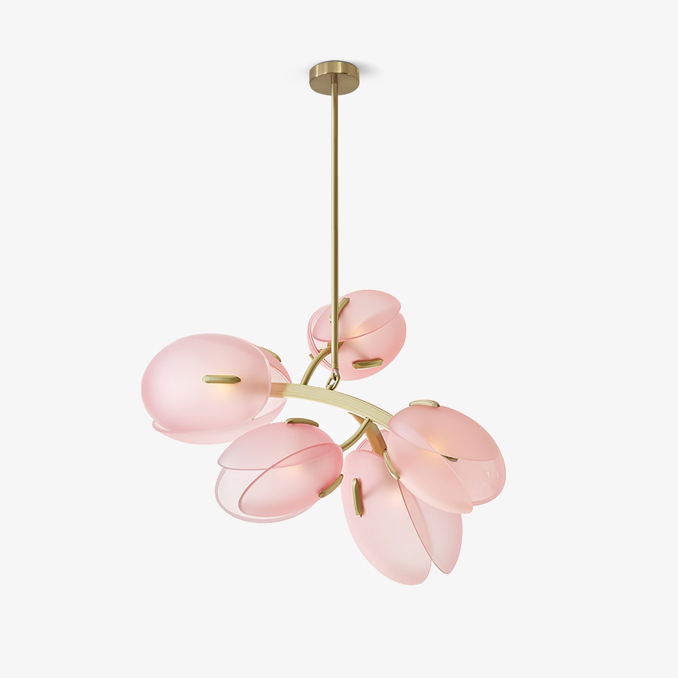 Blossom Contemporary Glass Chandelier - Blowlighting