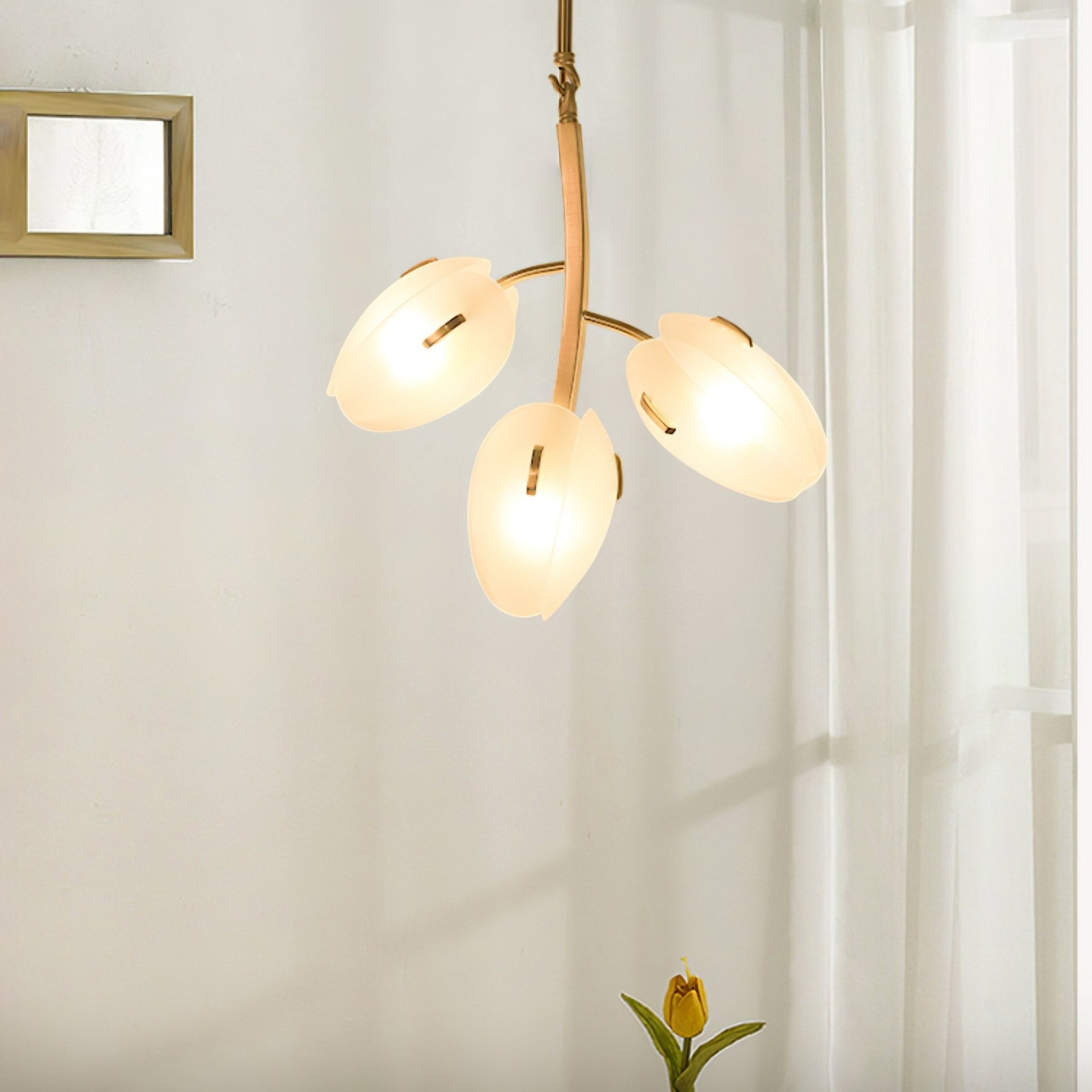 Blossom Contemporary Glass Chandelier - Blowlighting