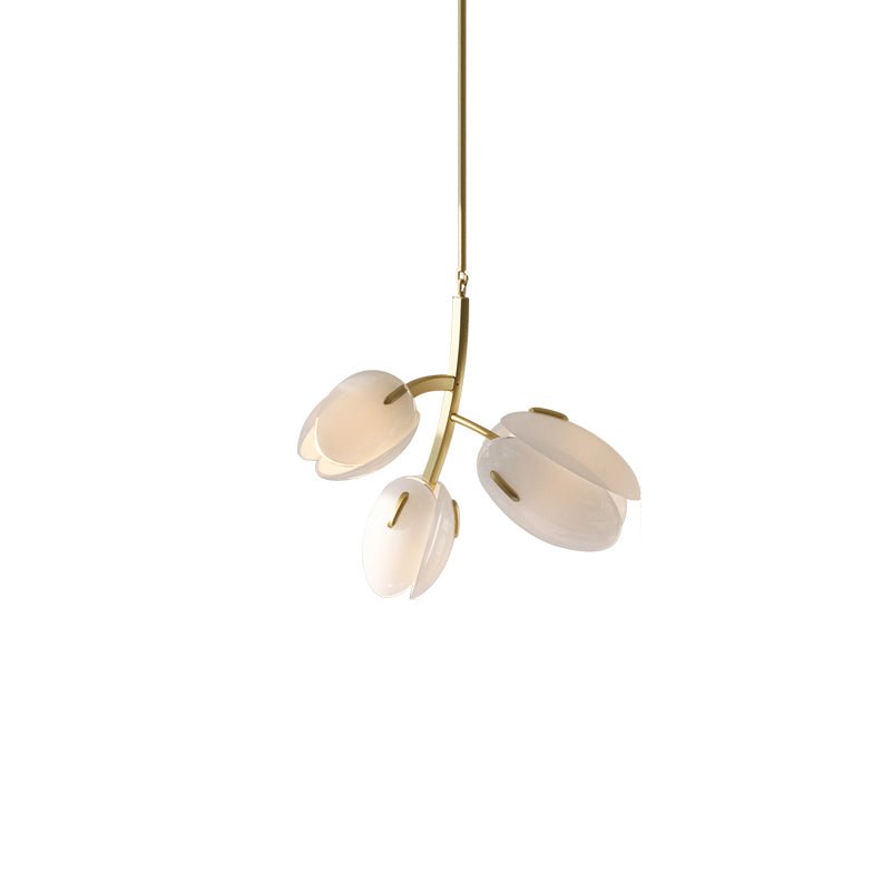 Blossom Contemporary Glass Chandelier - Blowlighting