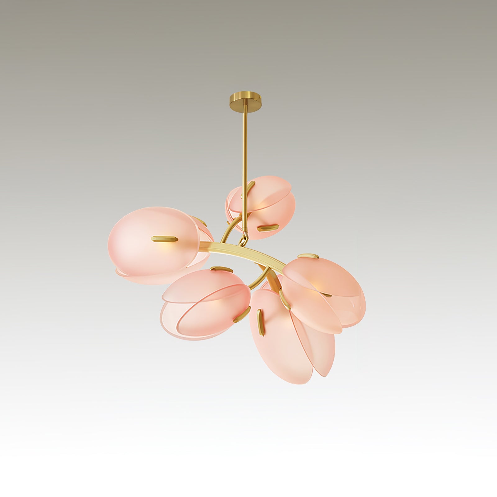 Blossom Contemporary Glass Chandelier - Blowlighting