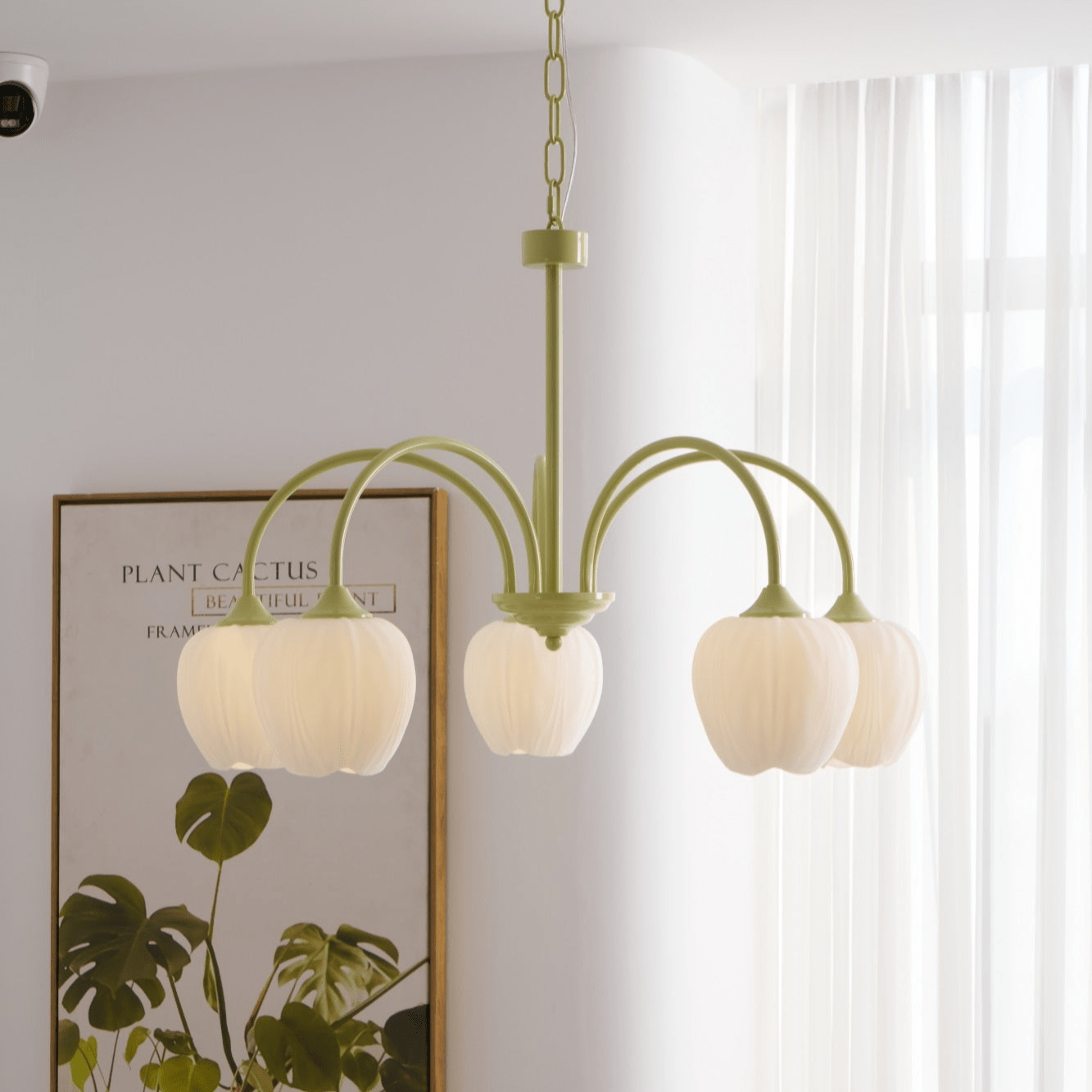 Aria Lampadari a Forma di Tulipano Fresco