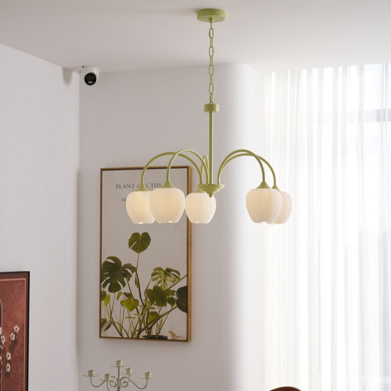 Aria Lampadari a Forma di Tulipano Fresco