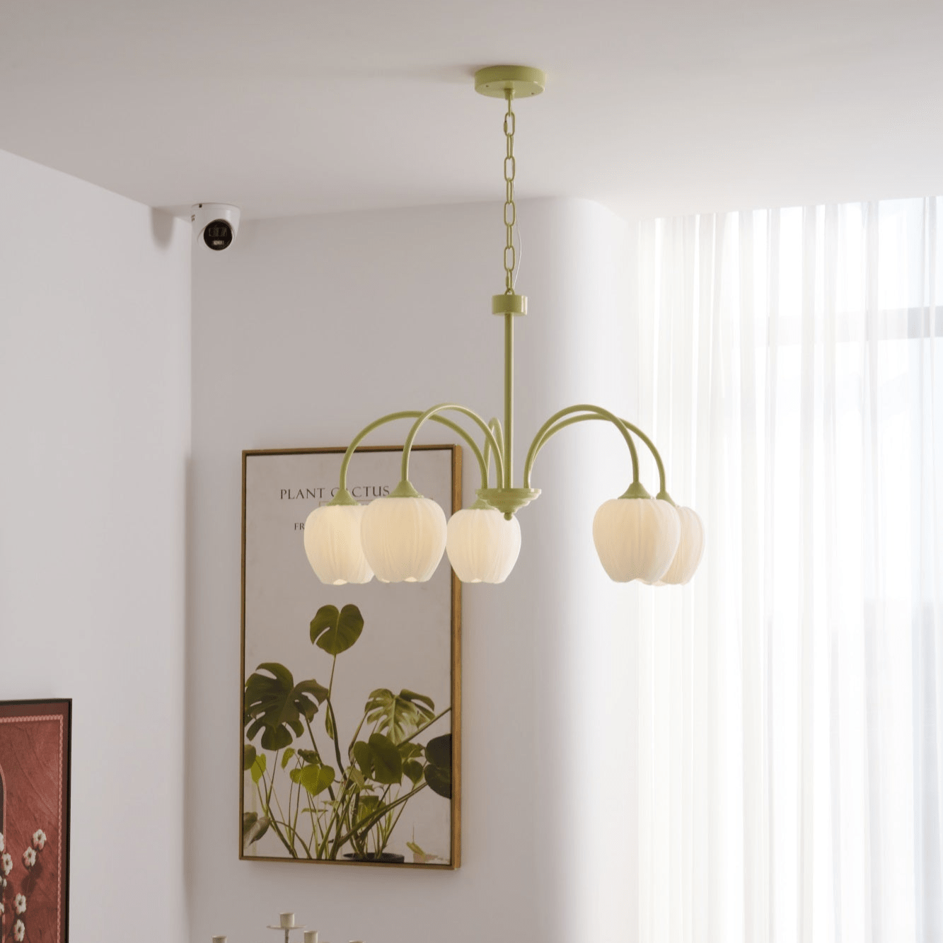 Aria Lampadari a Forma di Tulipano Fresco