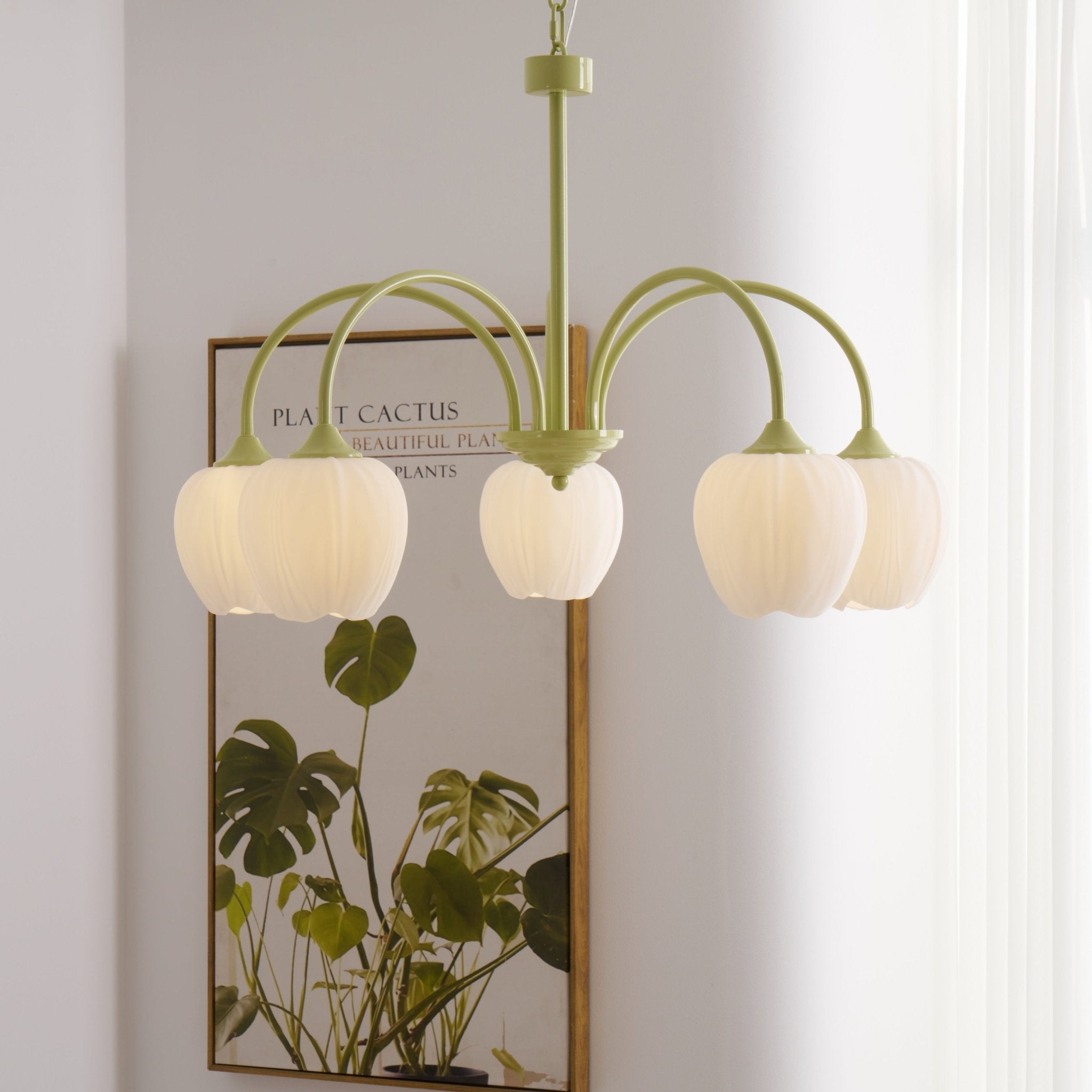 Aria Lampadari a Forma di Tulipano Fresco