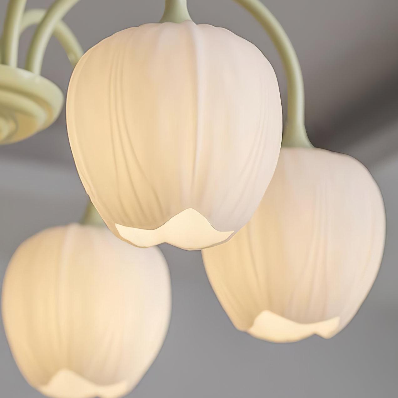 Aria Lampadari a Forma di Tulipano Fresco