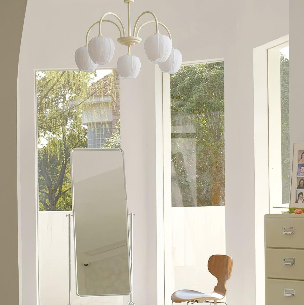Aria Lampadari a Forma di Tulipano Fresco