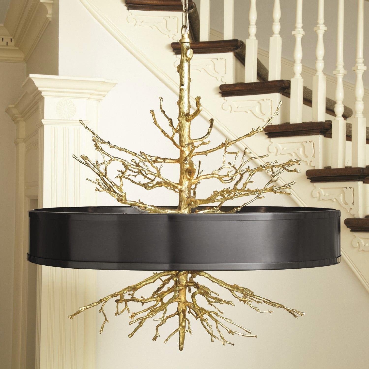 Arvele Individual Creativity Brass Metal Chandelier - Lamp Copper