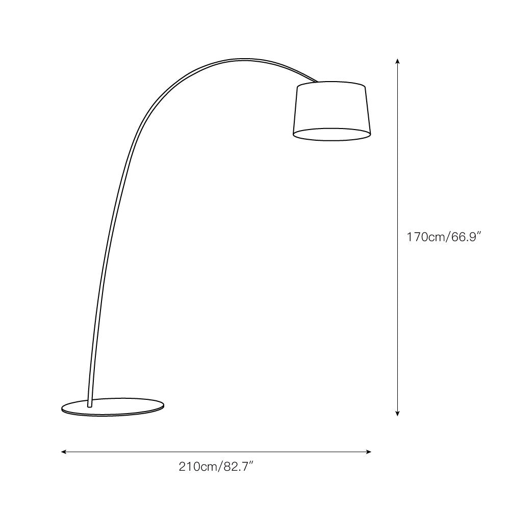 Twiggy Floor Lamp - Lamp Copper