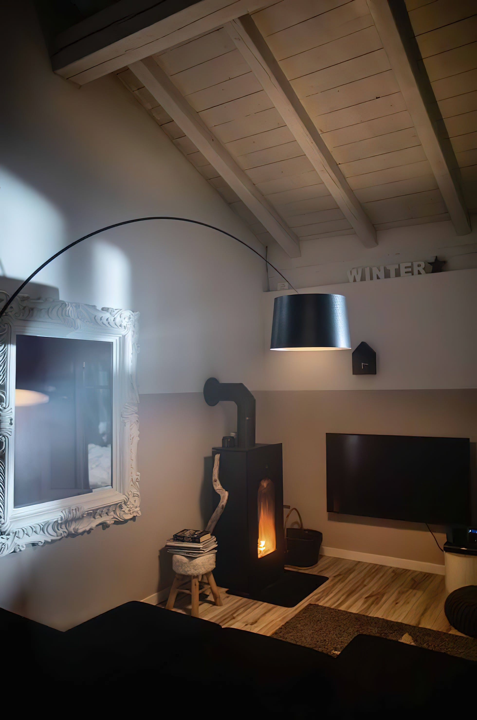 Twiggy Floor Lamp - Lamp Copper