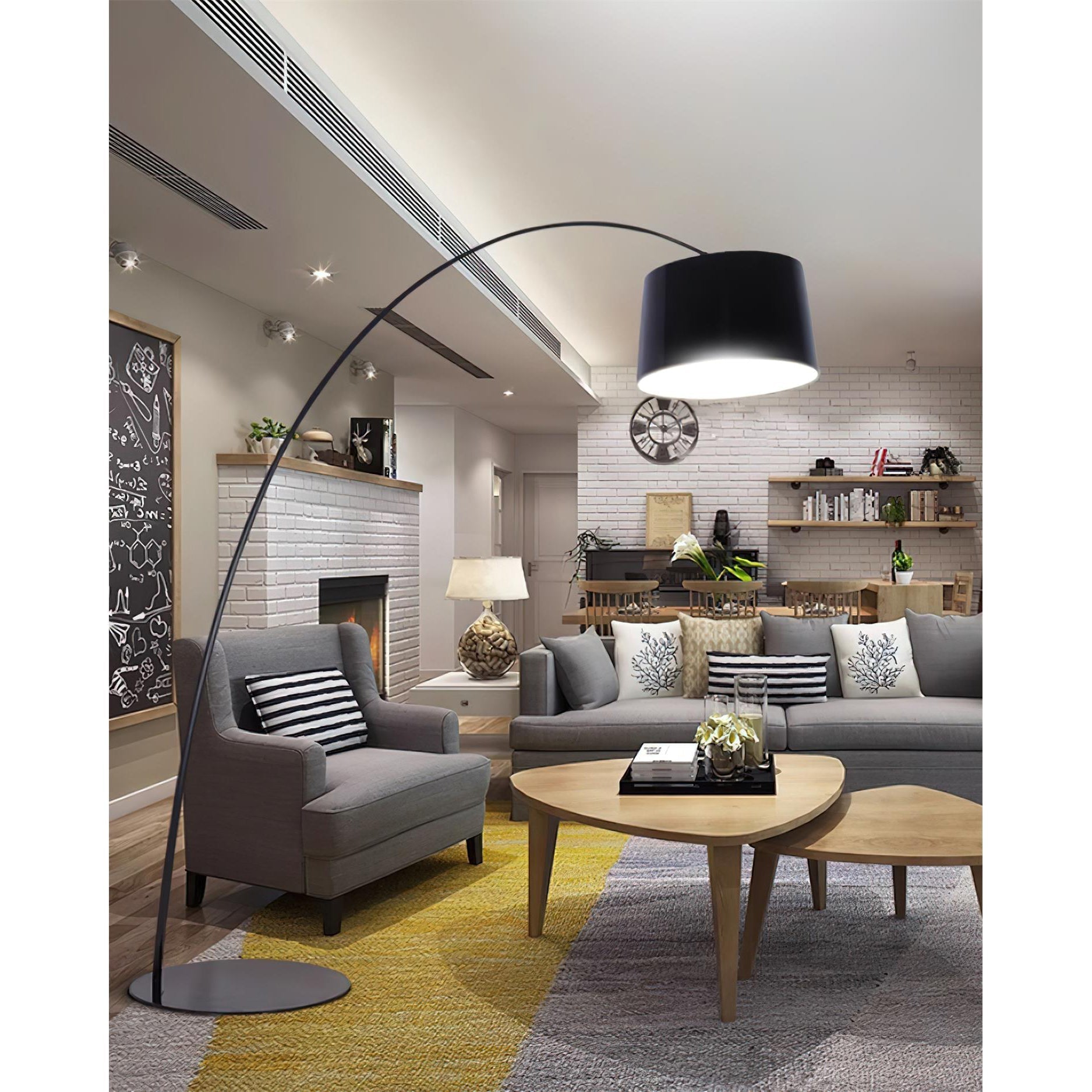 Twiggy Floor Lamp - Lamp Copper