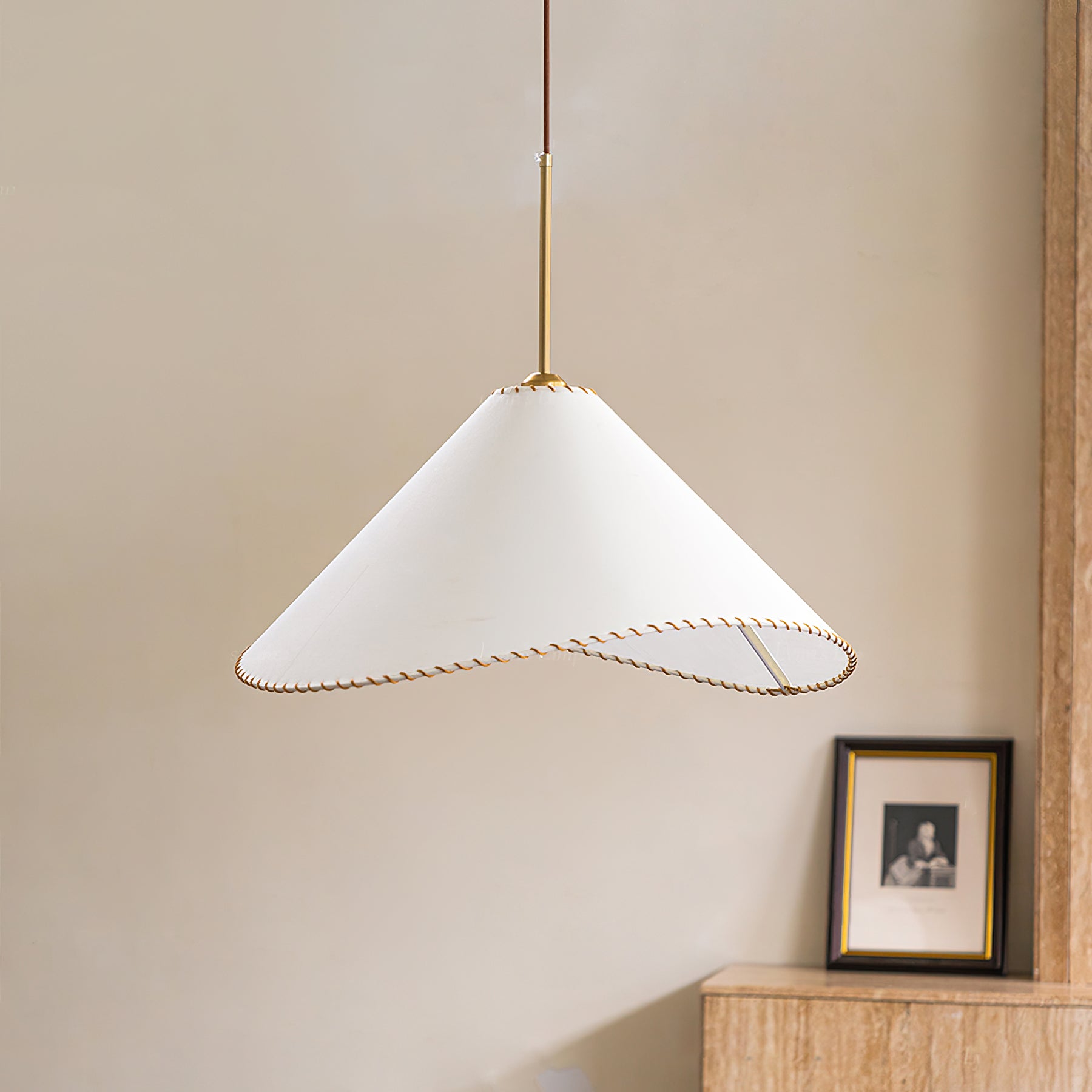 Twisted Shade Pendant Lamp - Blowlighting