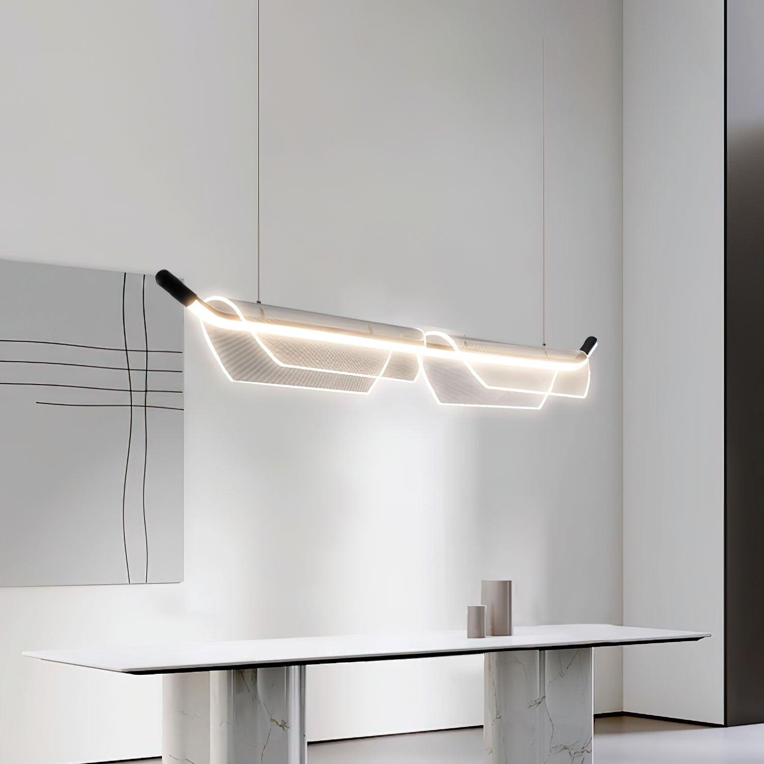 Two Boats Acrylic Pendant Light - Blowlighting