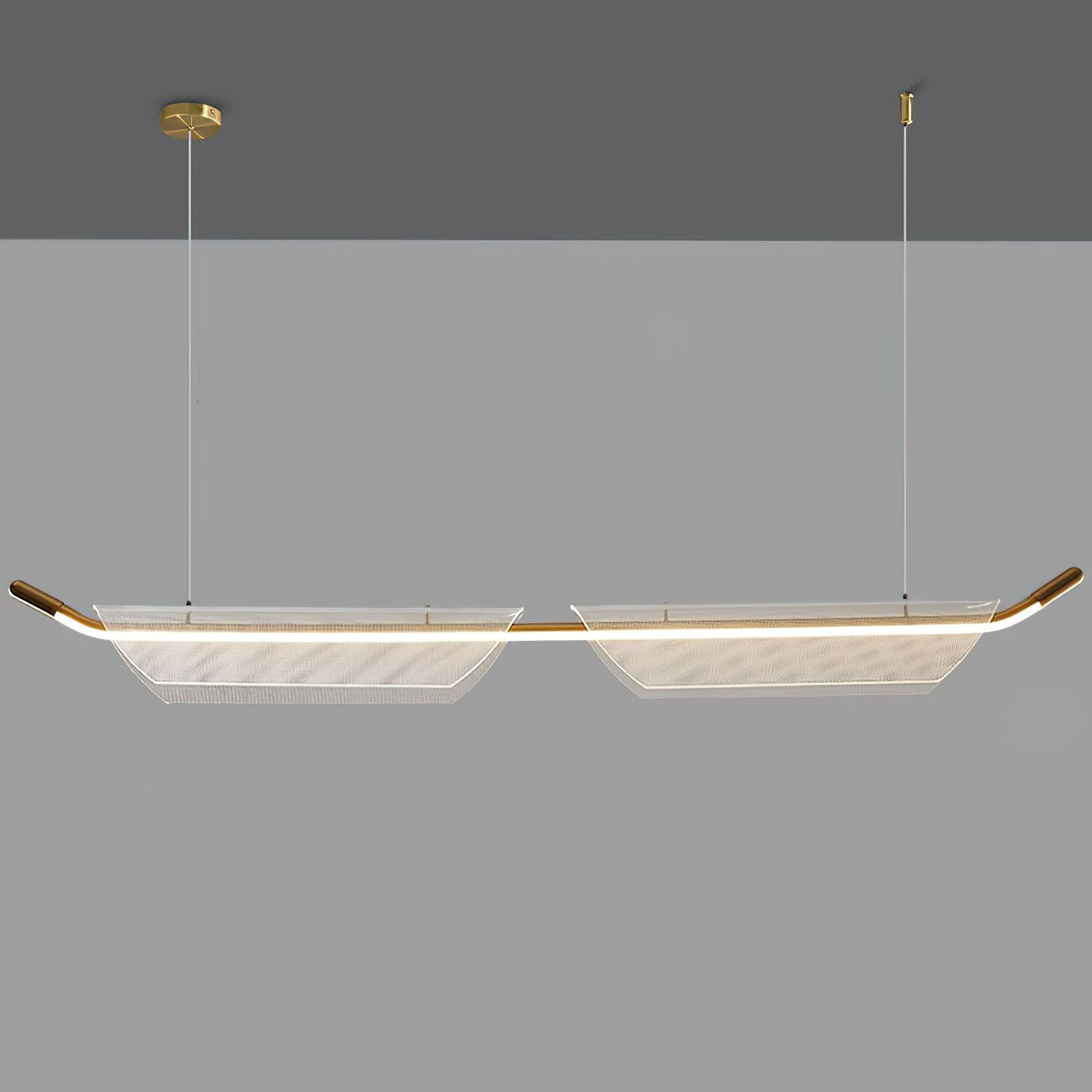 Two Boats Acrylic Pendant Light - Blowlighting