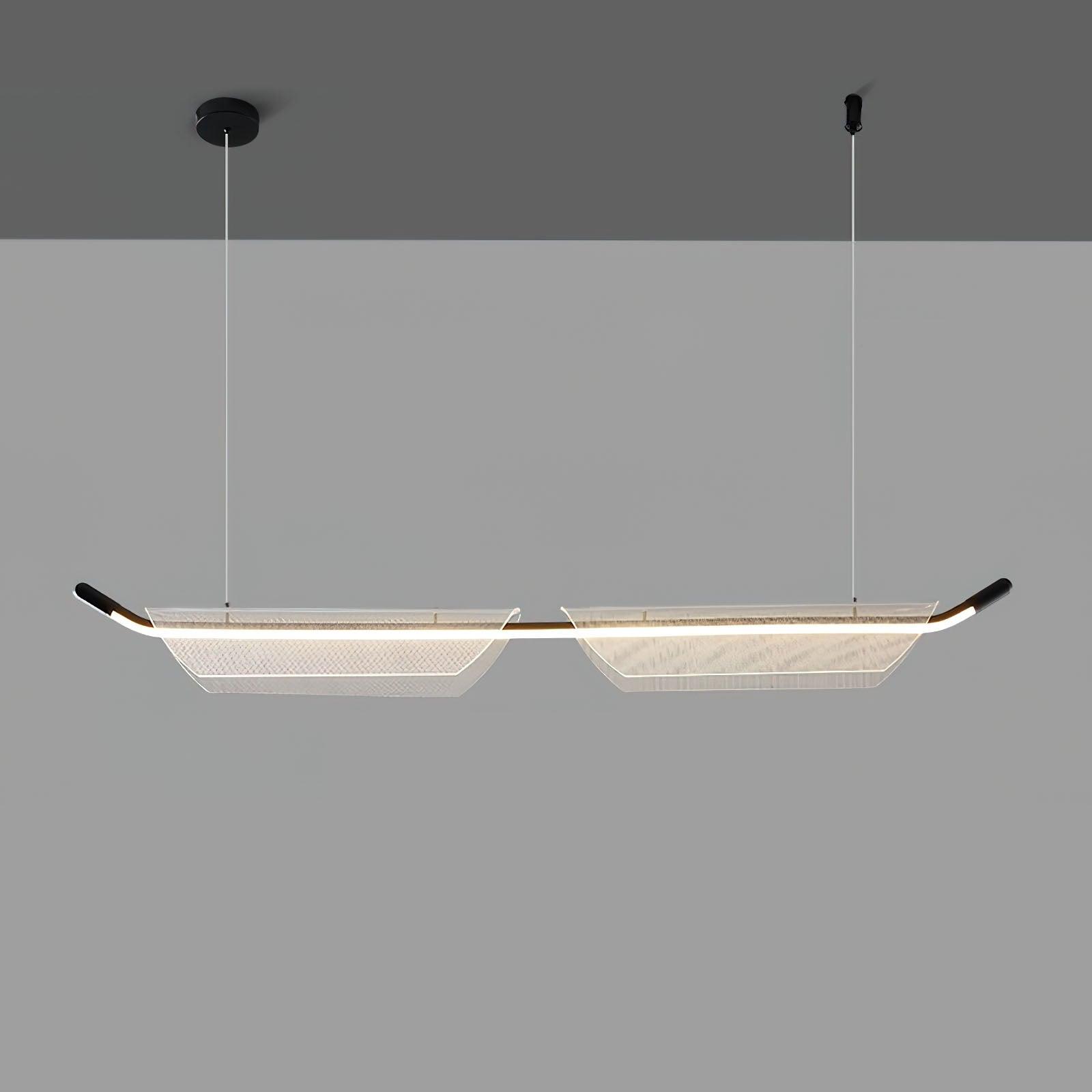 Two Boats Acrylic Pendant Light - Blowlighting