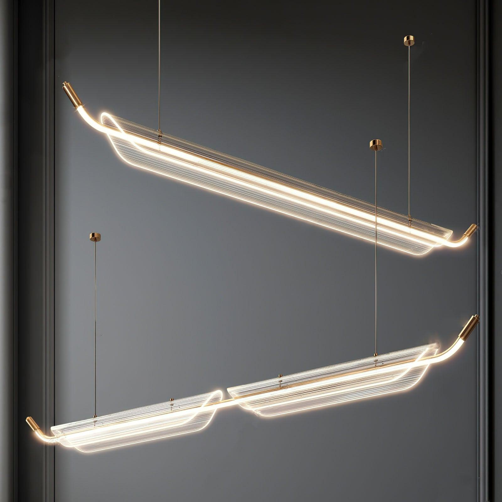 Two Boats Acrylic Pendant Light - Blowlighting