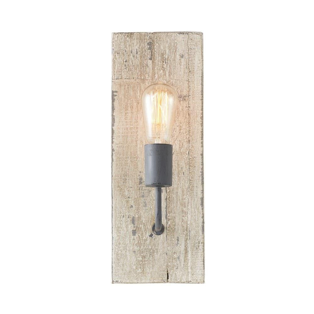 Ovenaris Vintage Industrial Wooden Metal Wall Lamp - Lamp Copper