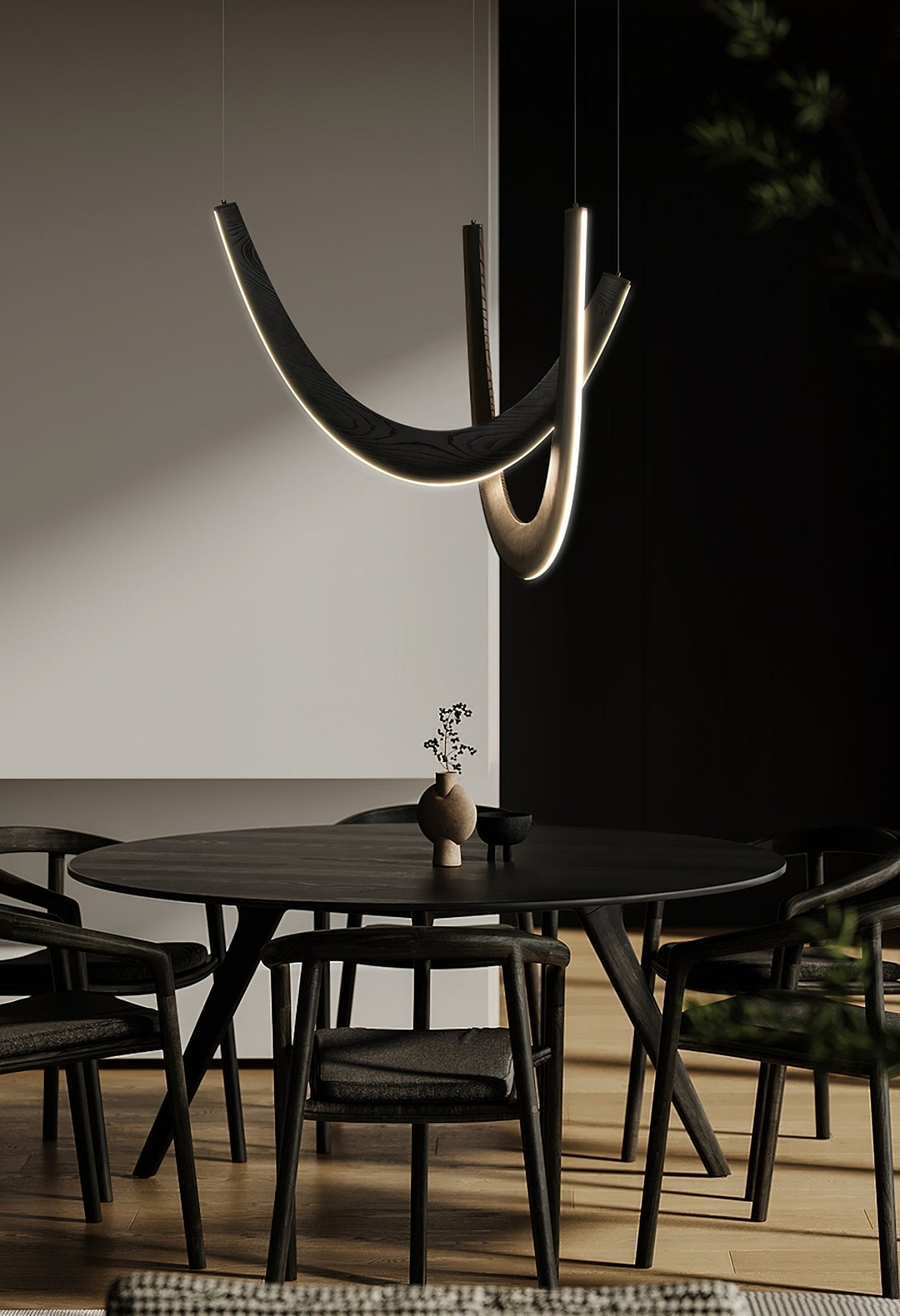 U Wooden Pendant Lamp - Blowlighting