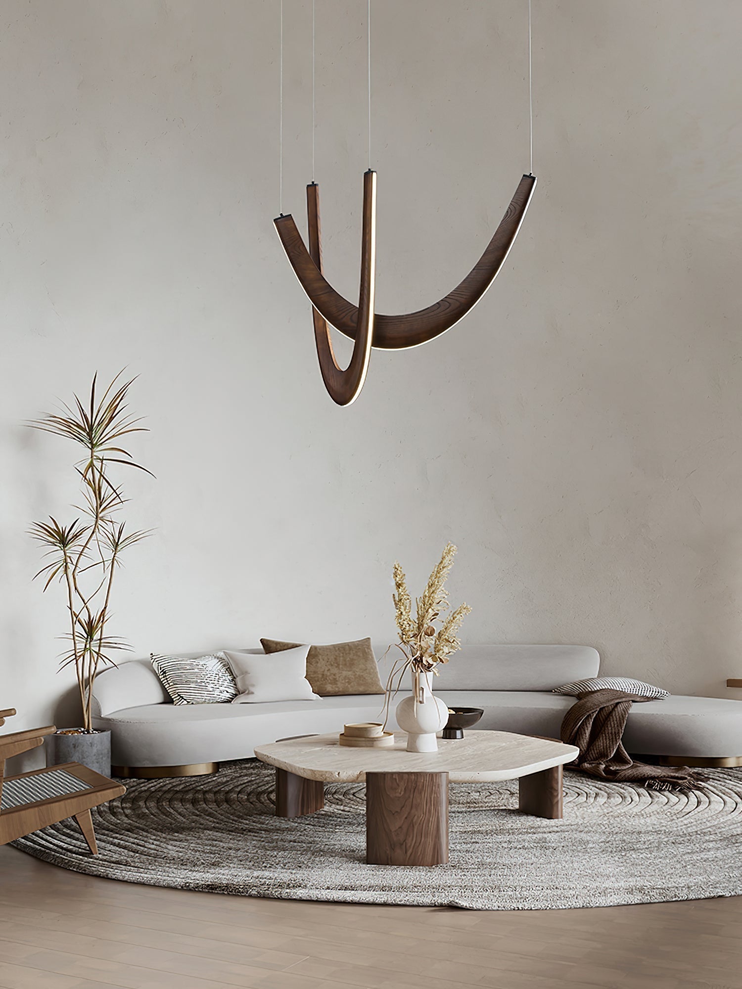 U Wooden Pendant Lamp - Blowlighting