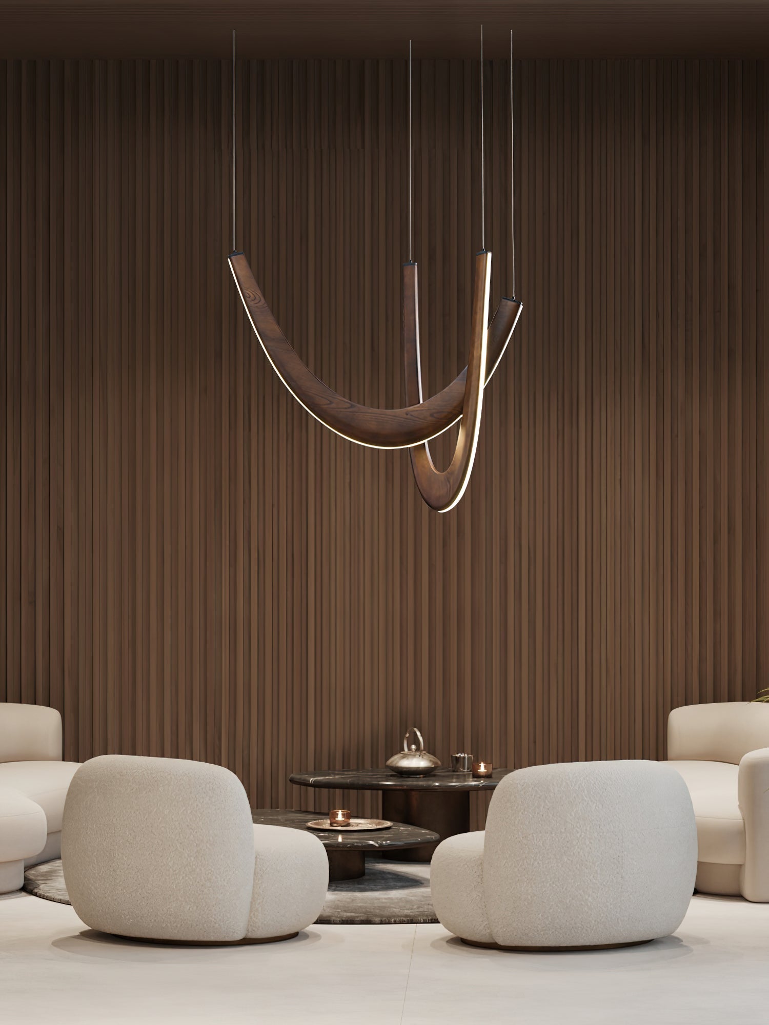 U Wooden Pendant Lamp - Blowlighting