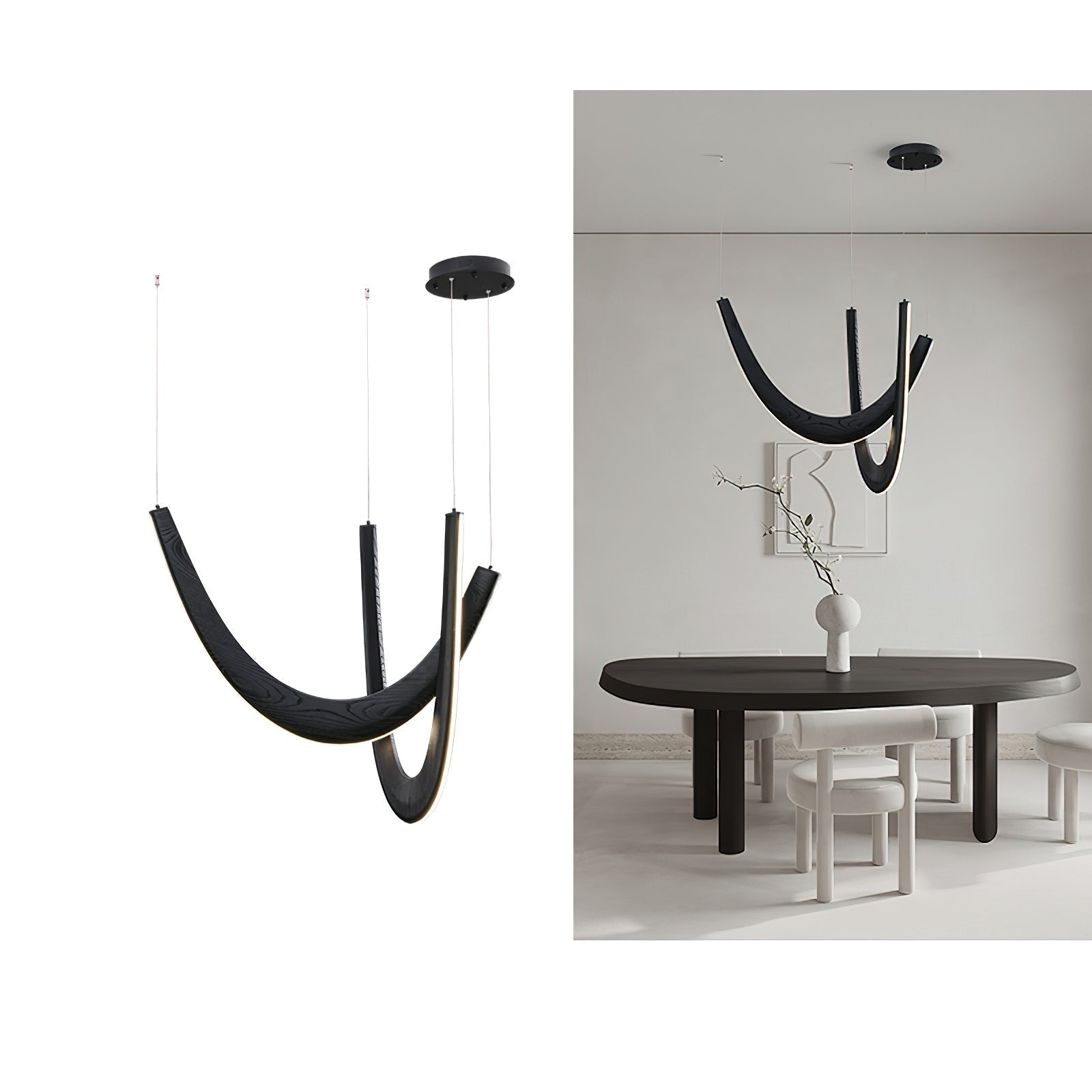 U Wooden Pendant Lamp - Blowlighting