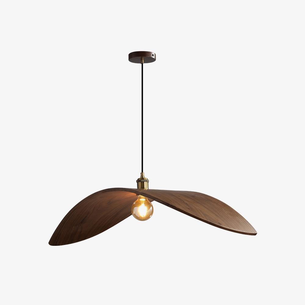 Muto Metallo Legno Curve Lampade a Sospensione