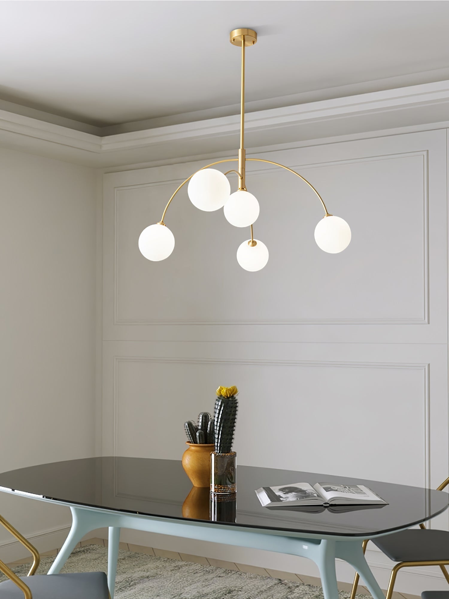 Valentina Arc Chandelier - Blowlighting