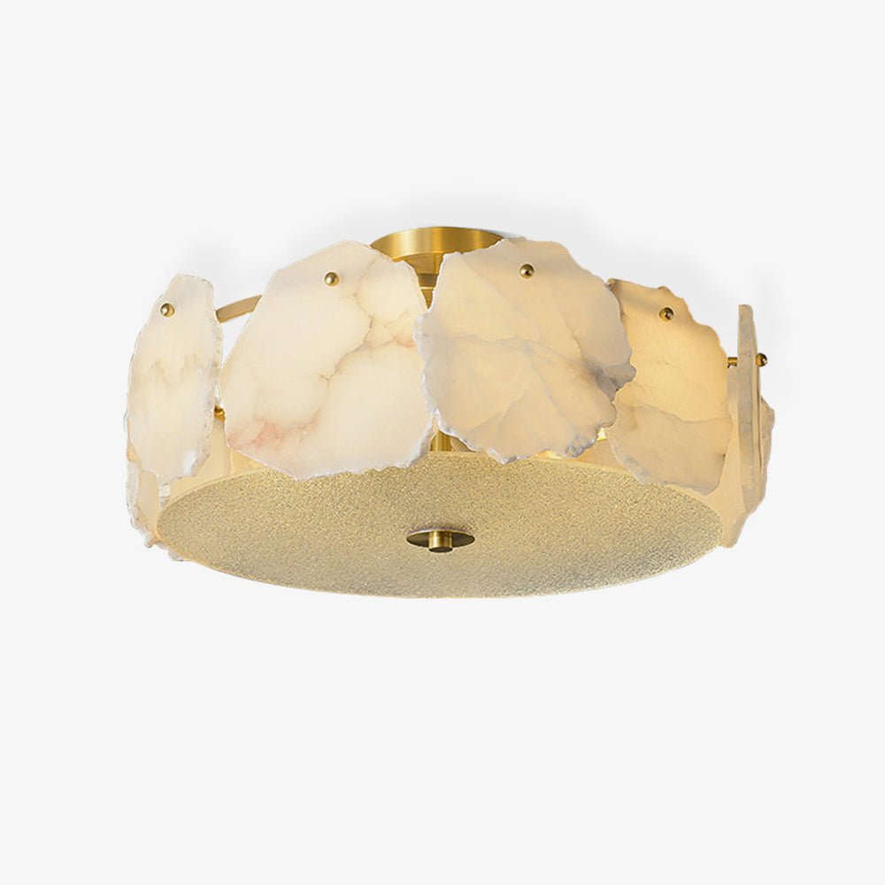 Amara Alabaster Flush Mount Ceiling Light - Neutralighting