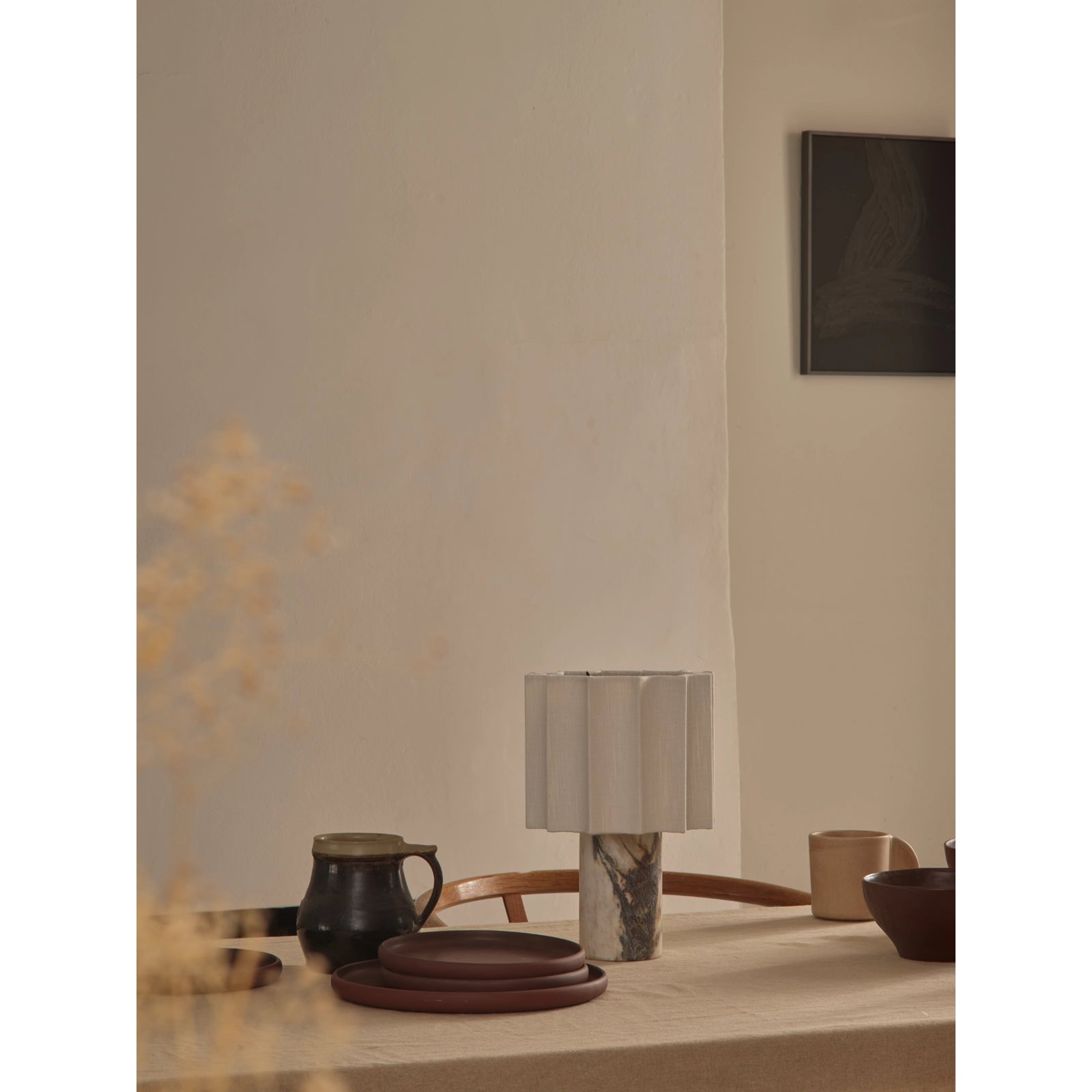 Valli Table Lamp (Built-in Battery) - Lamp Copper