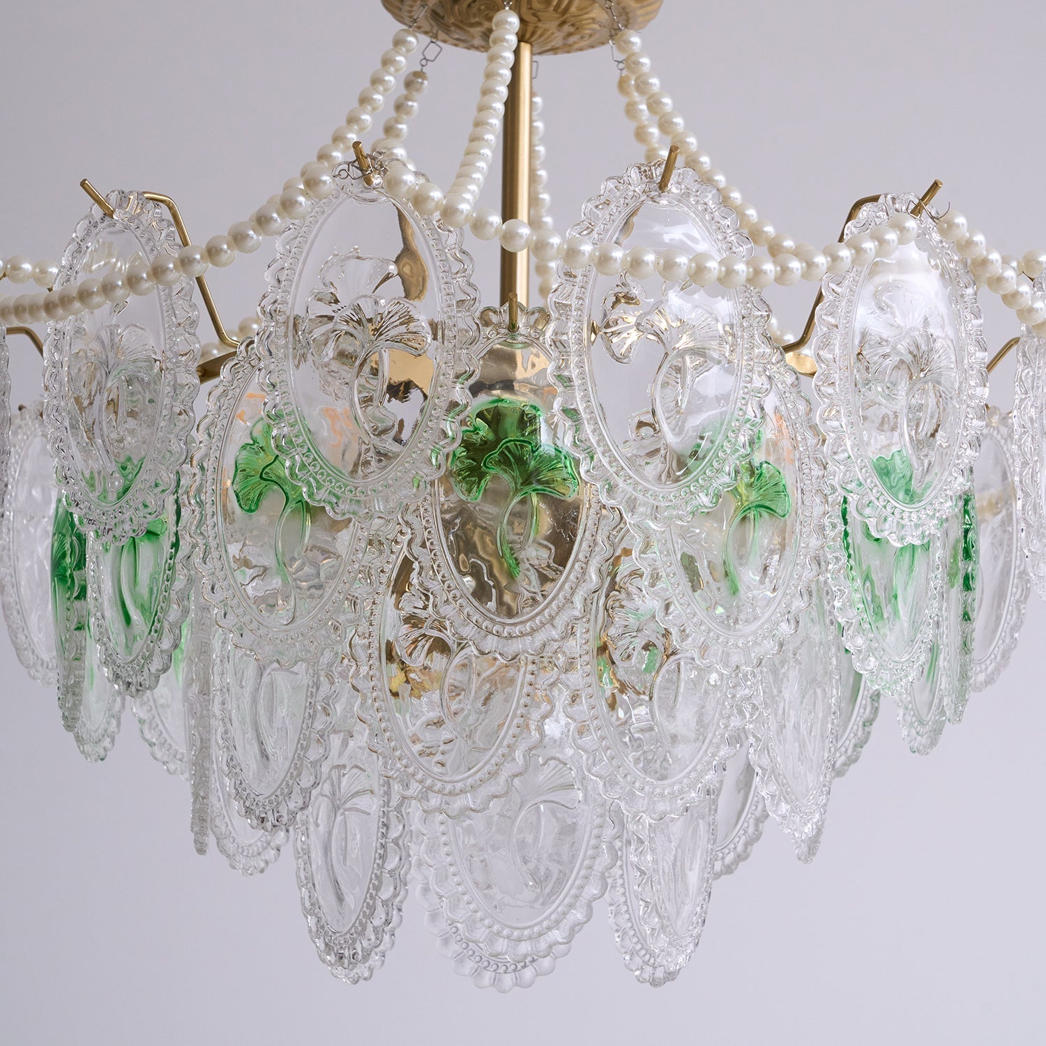Kristy Lampadario Perle Lucide