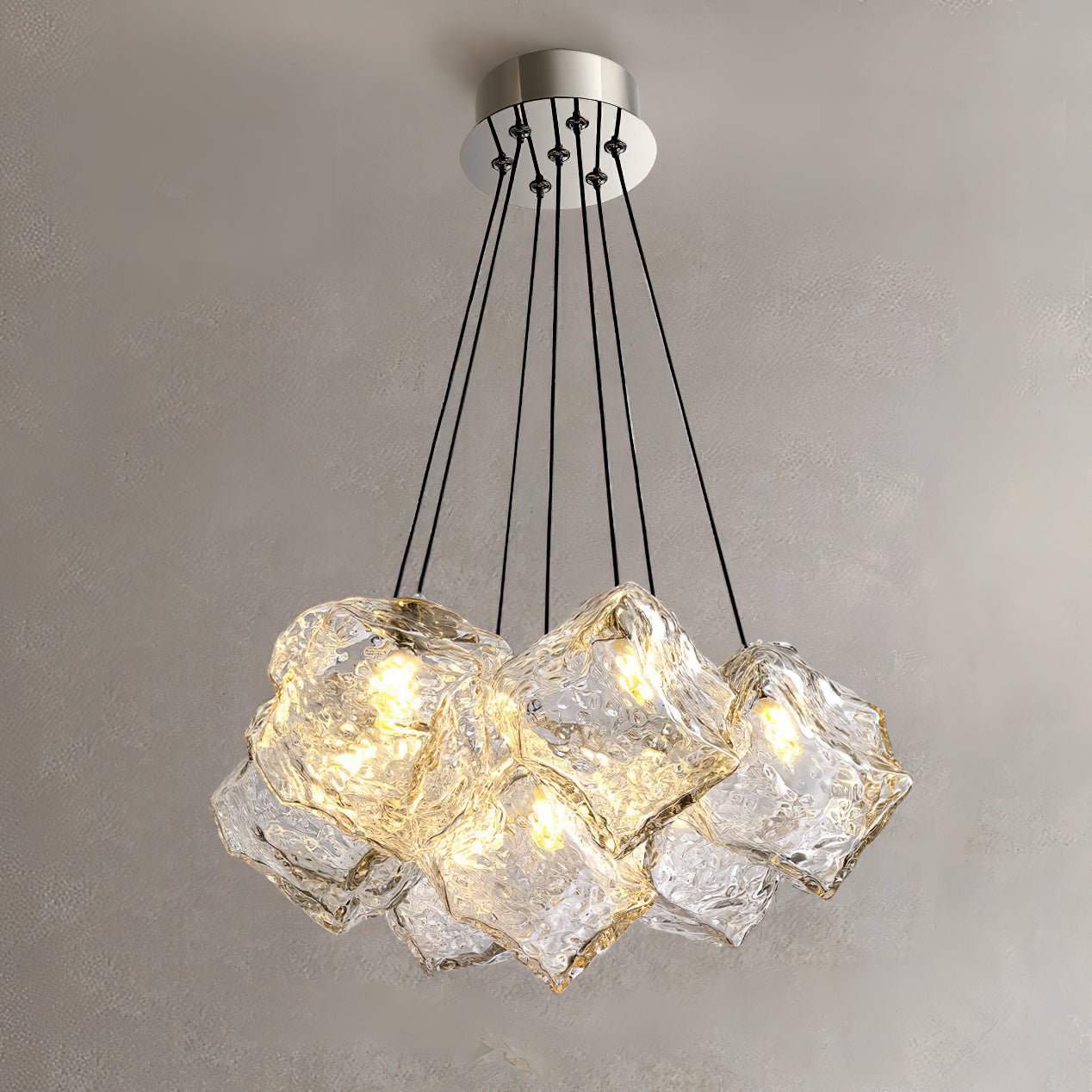 Aurora Chandelier Ice Sparkling - Blowlighting