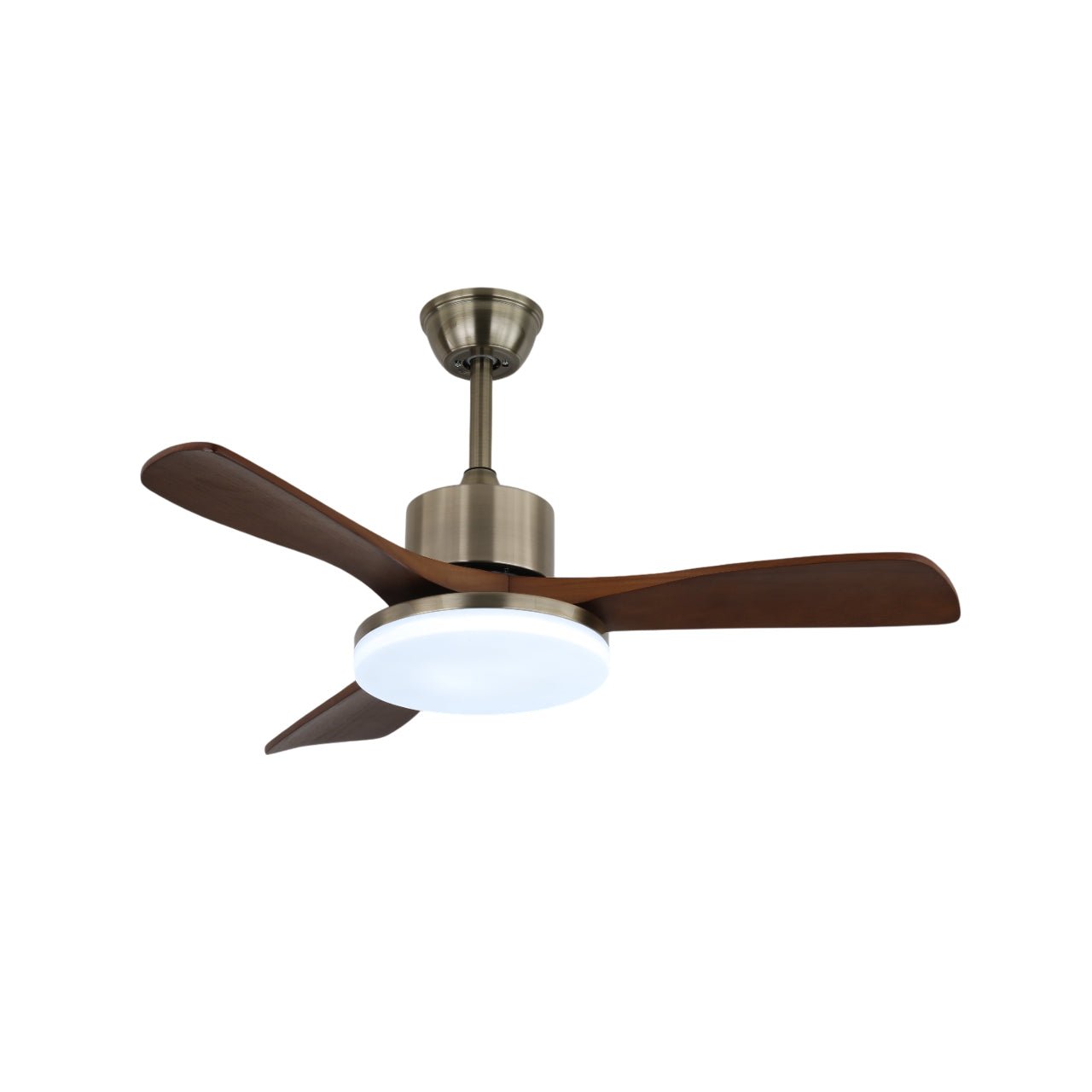 Ventilatore da Soffitto Selora in Legno in un ambiente soggiorno moderno