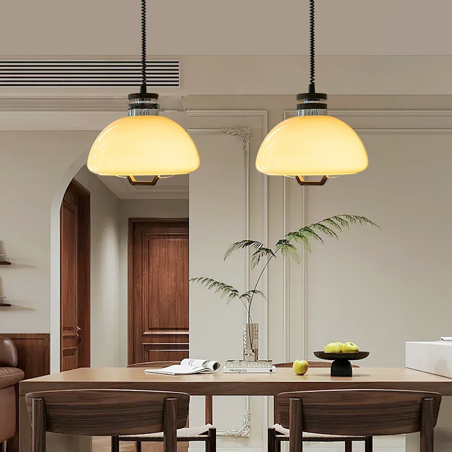 Vela Pudding Pendant Light - Blowlighting