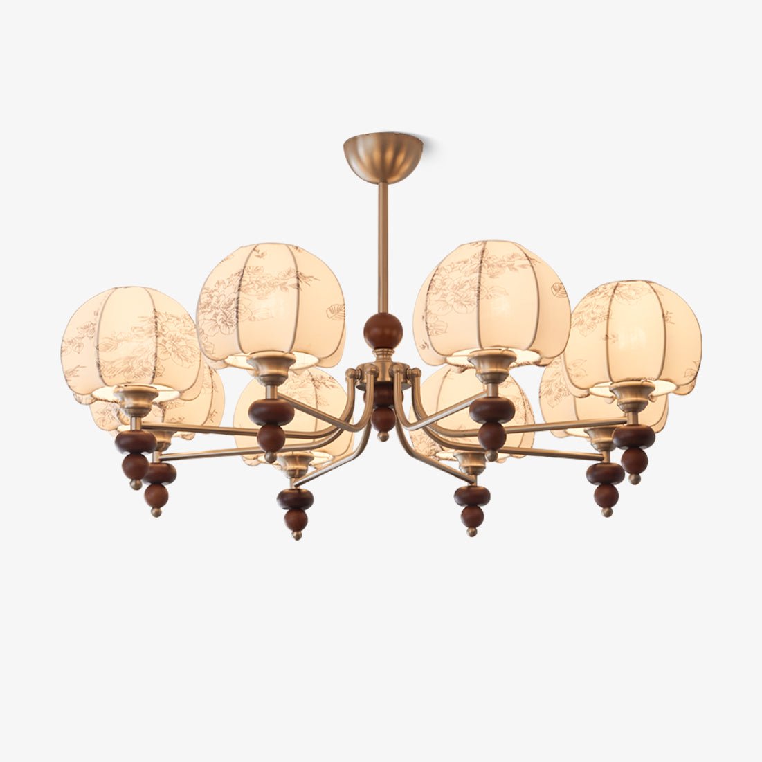Velvet Petal Chandelier - Blowlighting