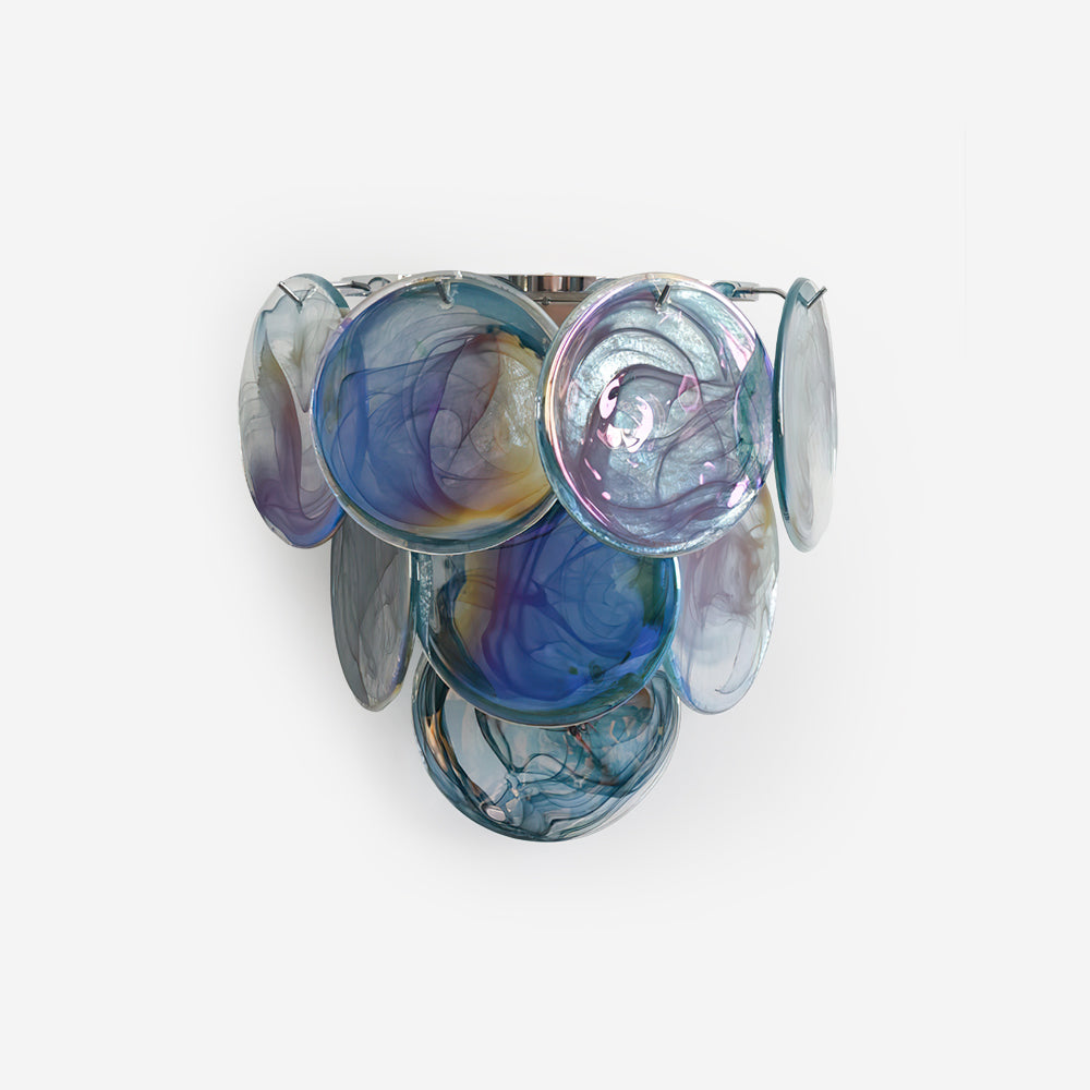 Ephira Multicolor Glass Wall Lamp - Letslighting