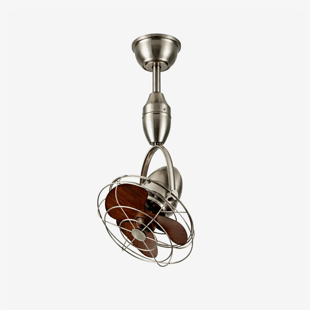 Ventilatore da Soffitto Industriale Classico Winston in un moderno soggiorno