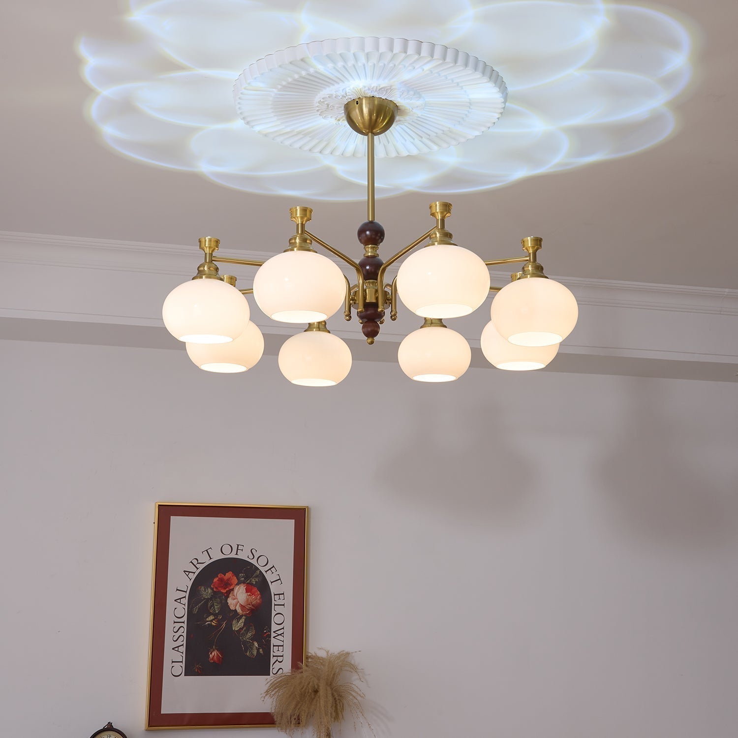 Verona Halo Chandelier - Blowlighting