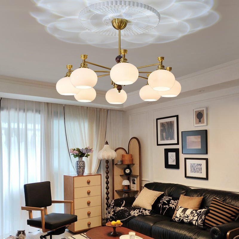 Verona Halo Chandelier - Blowlighting