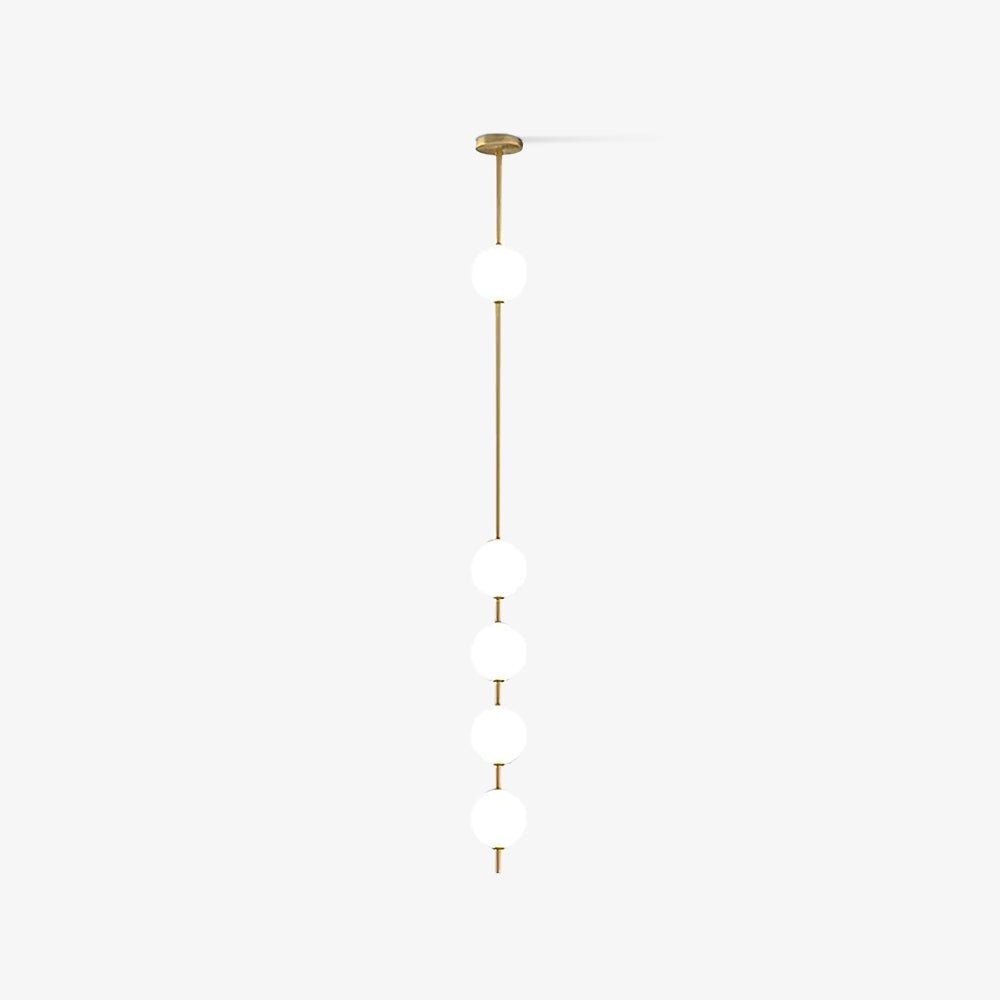 Halo Modern Brass Pendant Lamp - Blowlighting