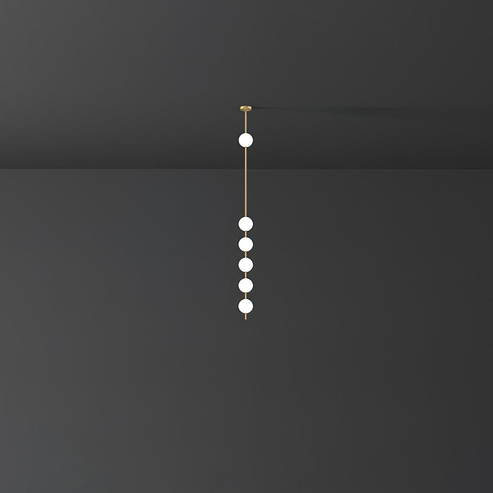 Halo Modern Brass Pendant Lamp - Blowlighting